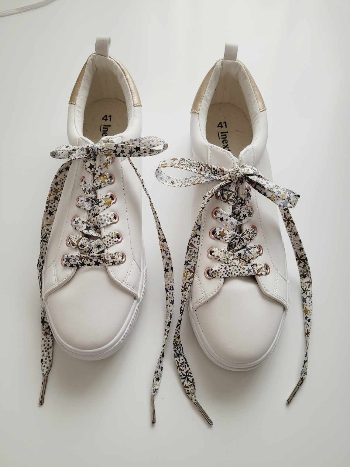 Lacets liberty étoiles