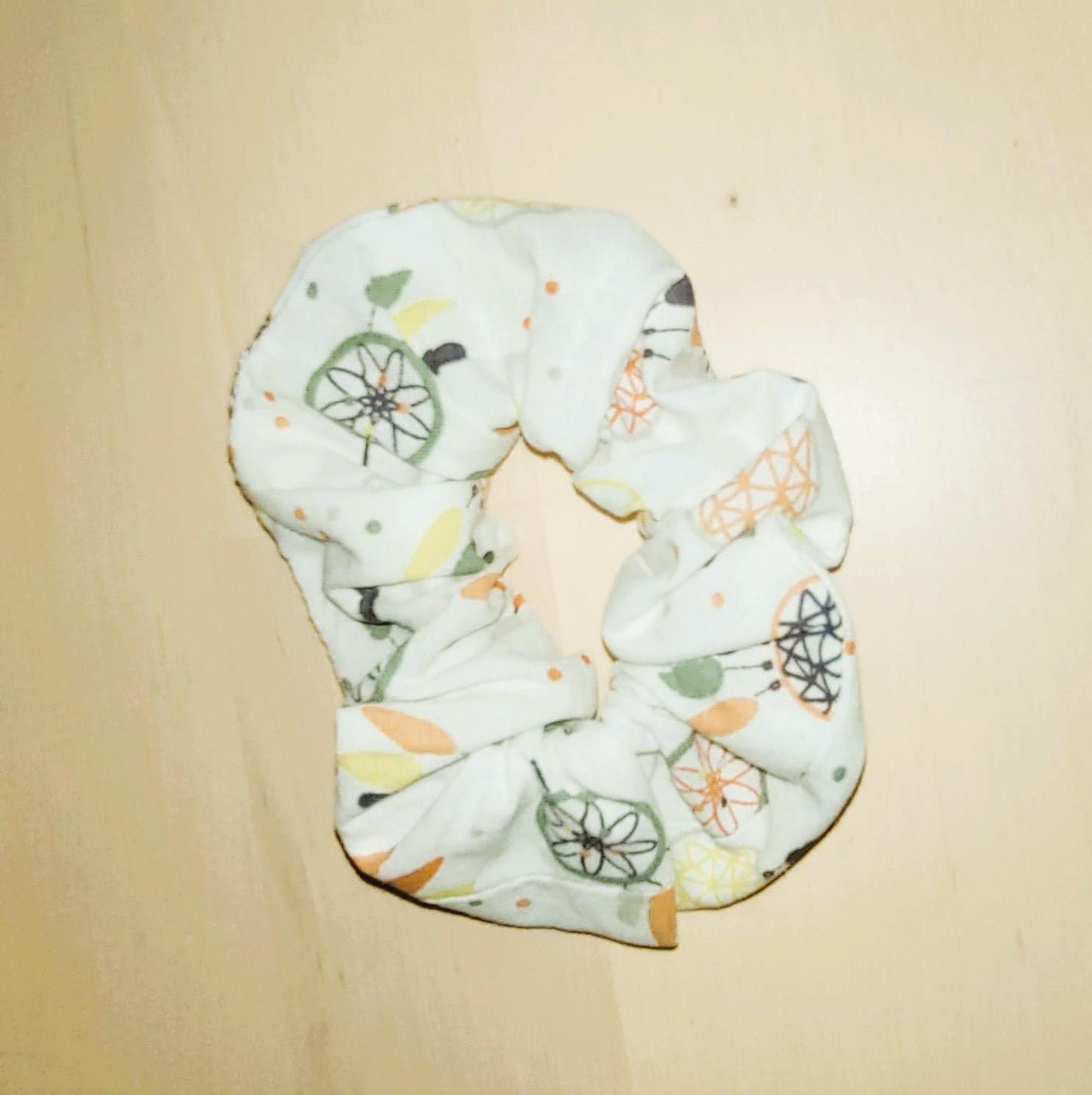 Chouchou attrape-rêves en coton fait main : accessoire de coiffure bohème pour femmes, filles et enfants