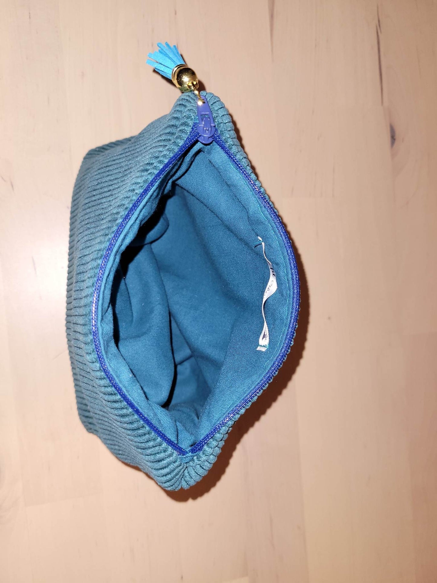 trousse à maquillage velours