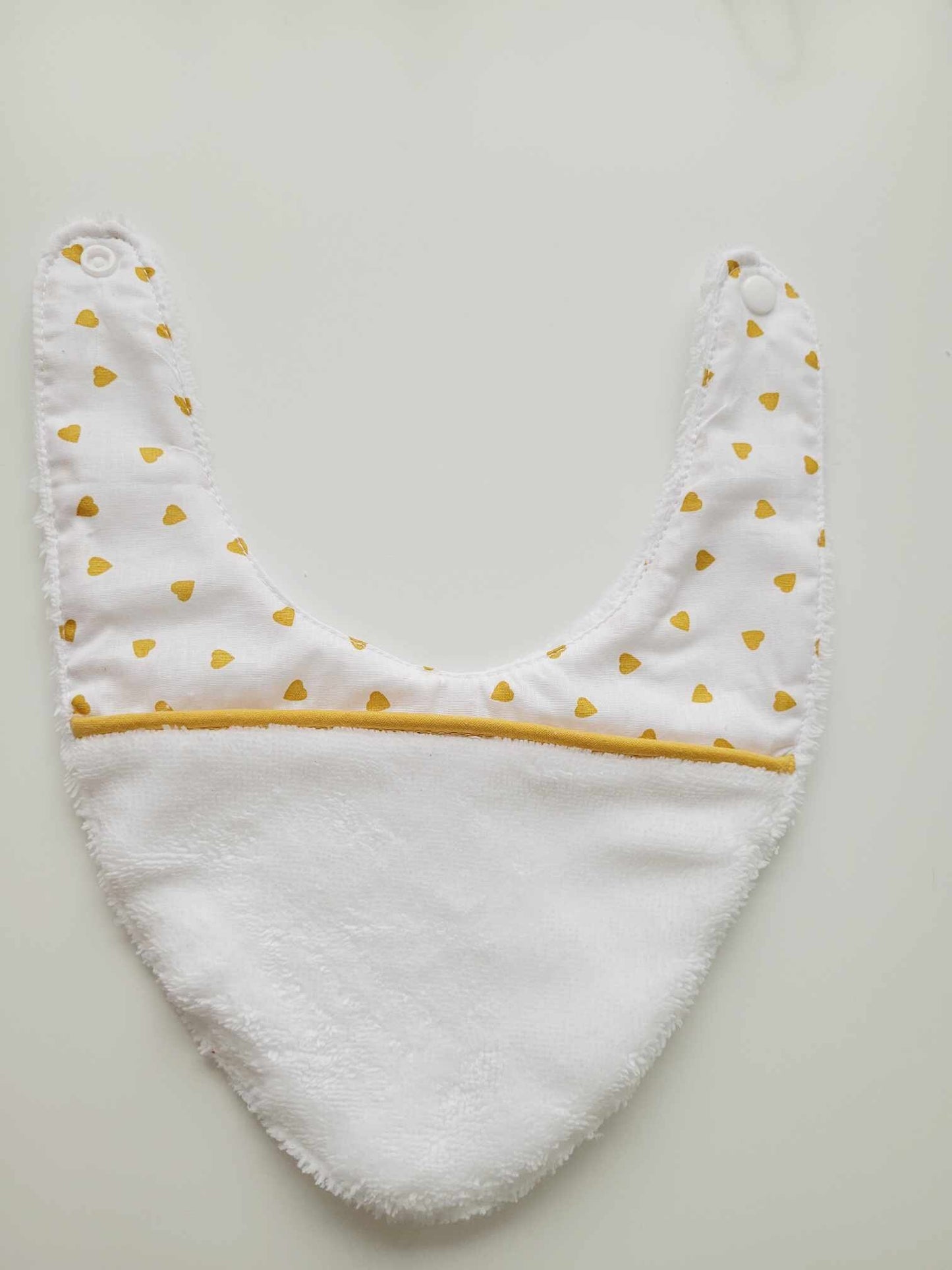 Bavoir bandana coeur