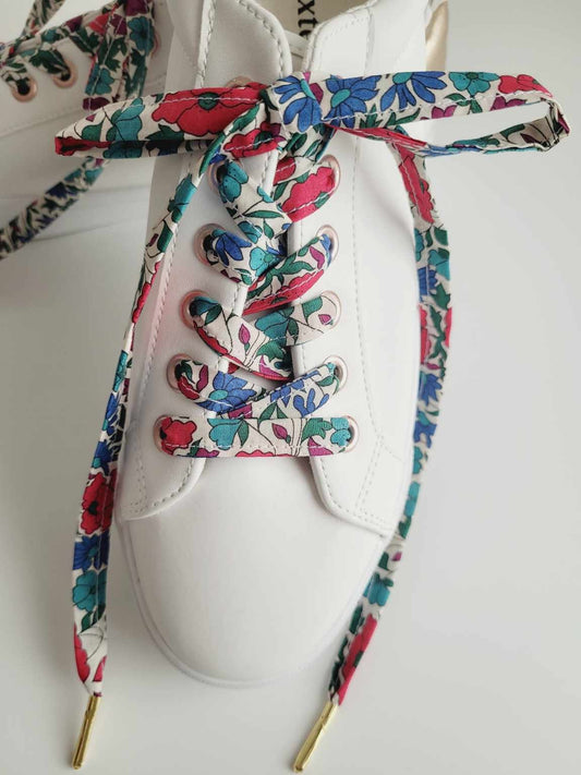 Lacets  fleuri LIBERTY