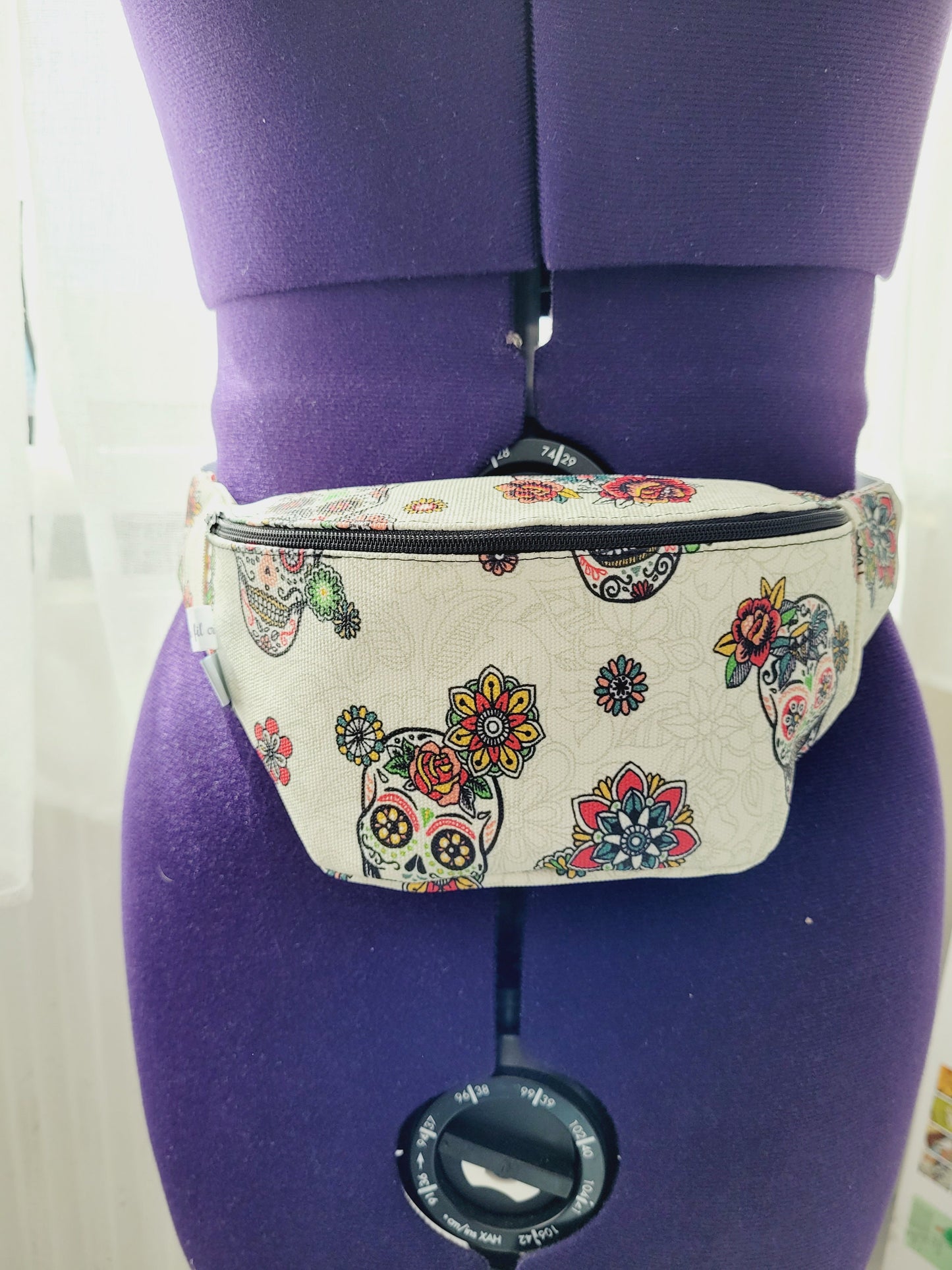 Sac banane tête de mort