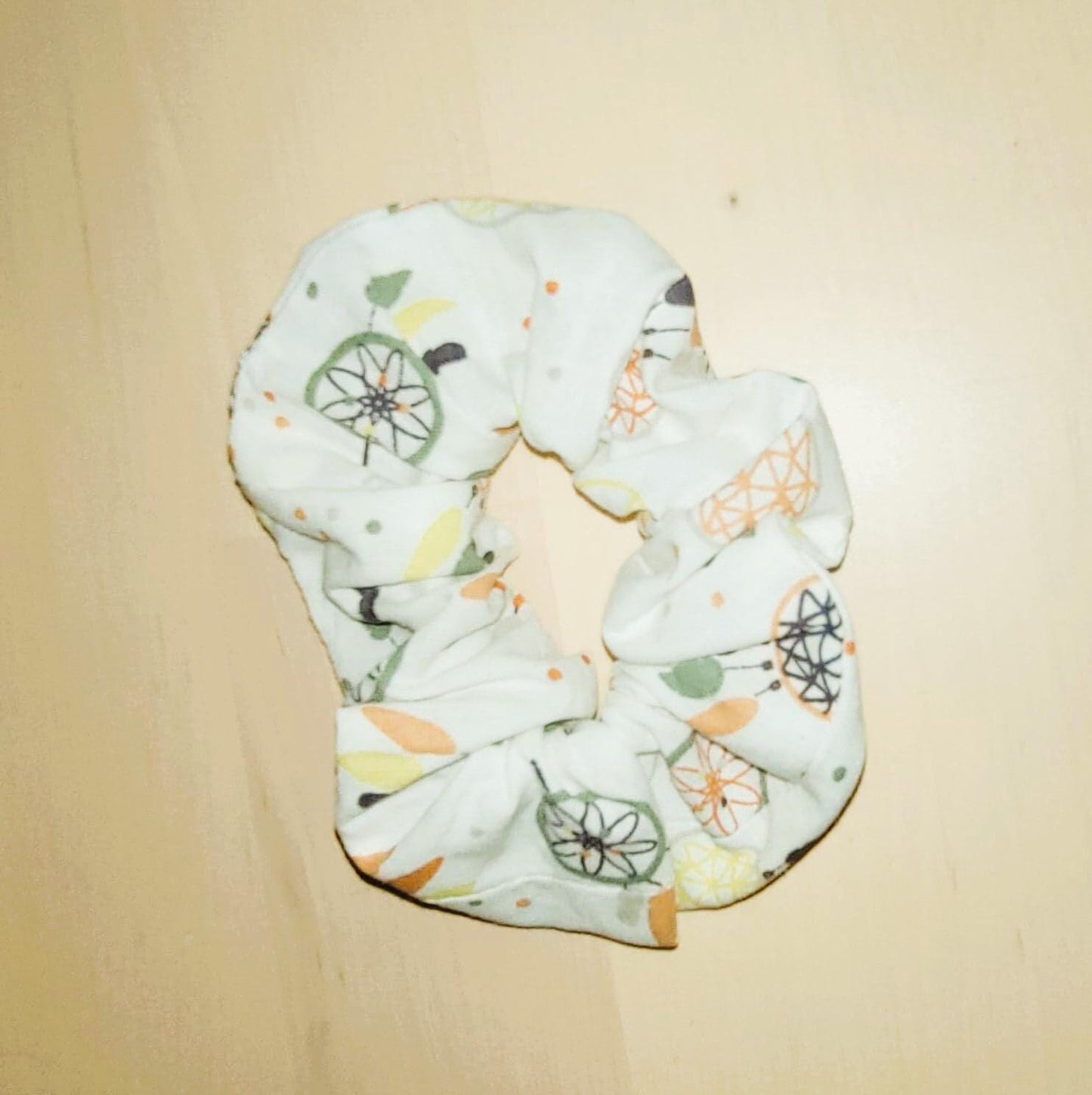 Chouchou attrape-rêves en coton fait main : accessoire de coiffure bohème pour femmes, filles et enfants