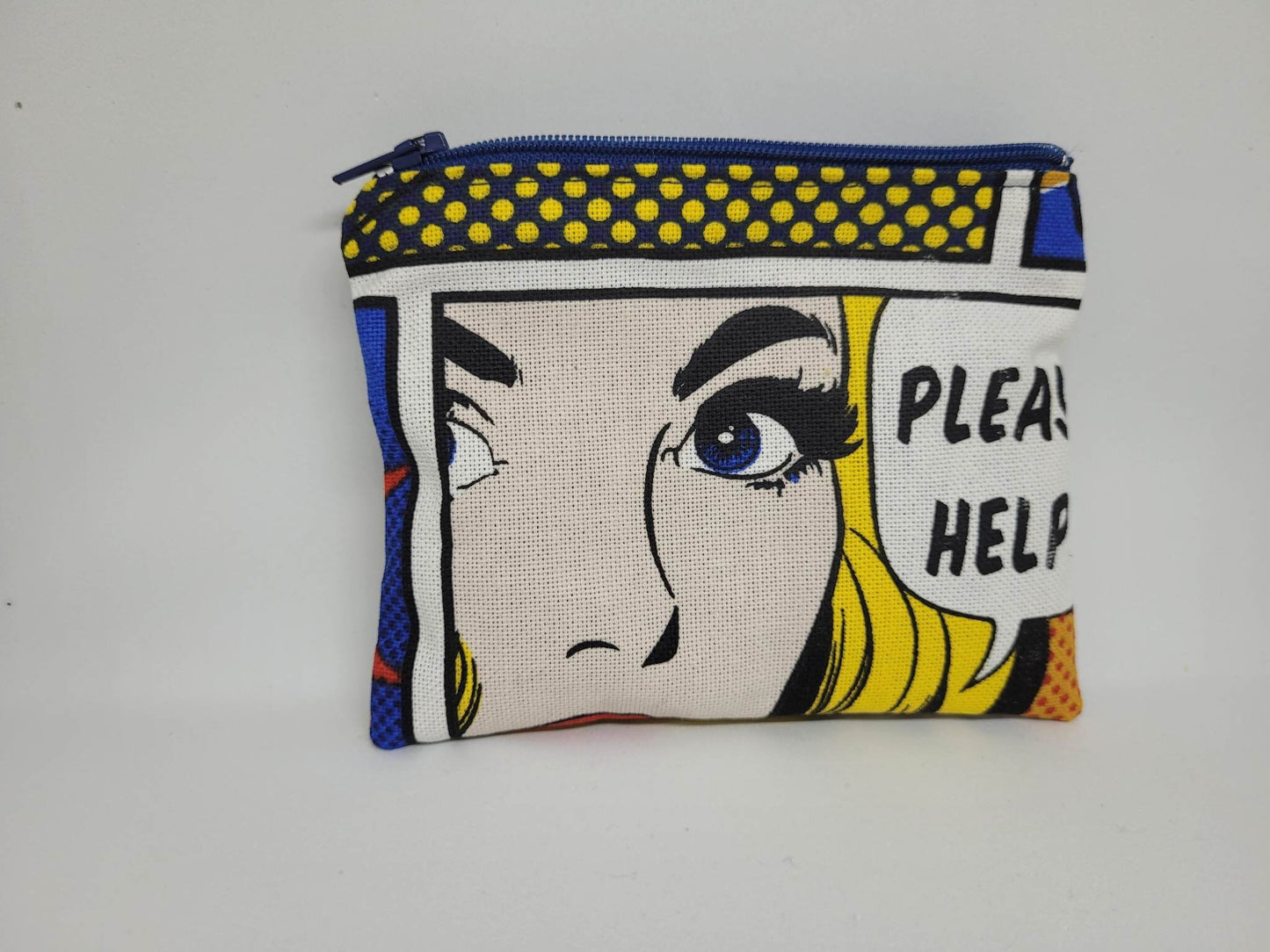 Porte-monnaie en tissu coton