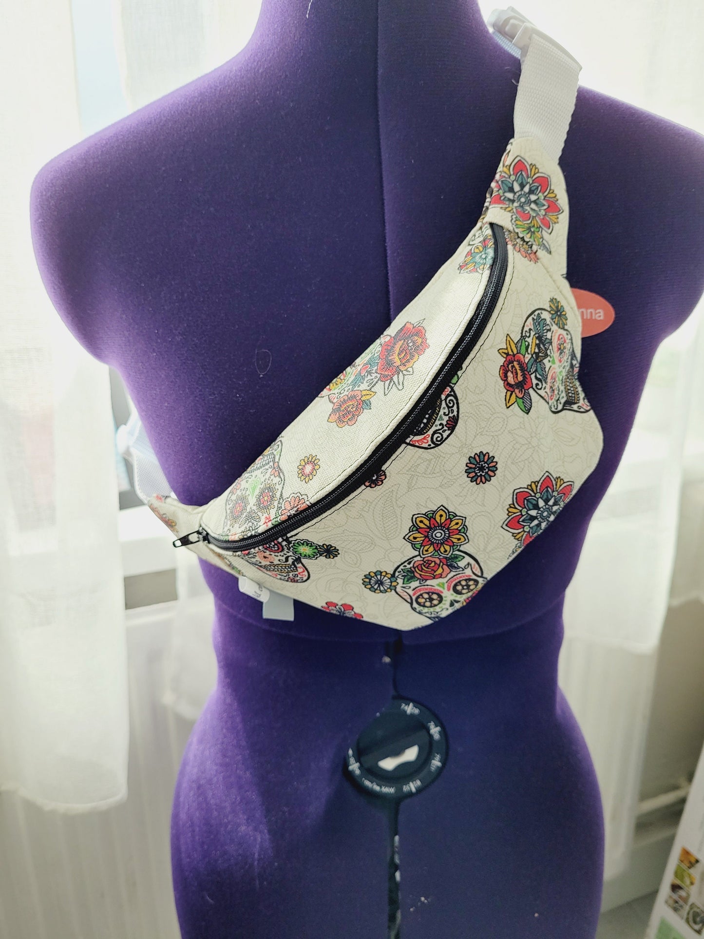 Sac banane tête de mort