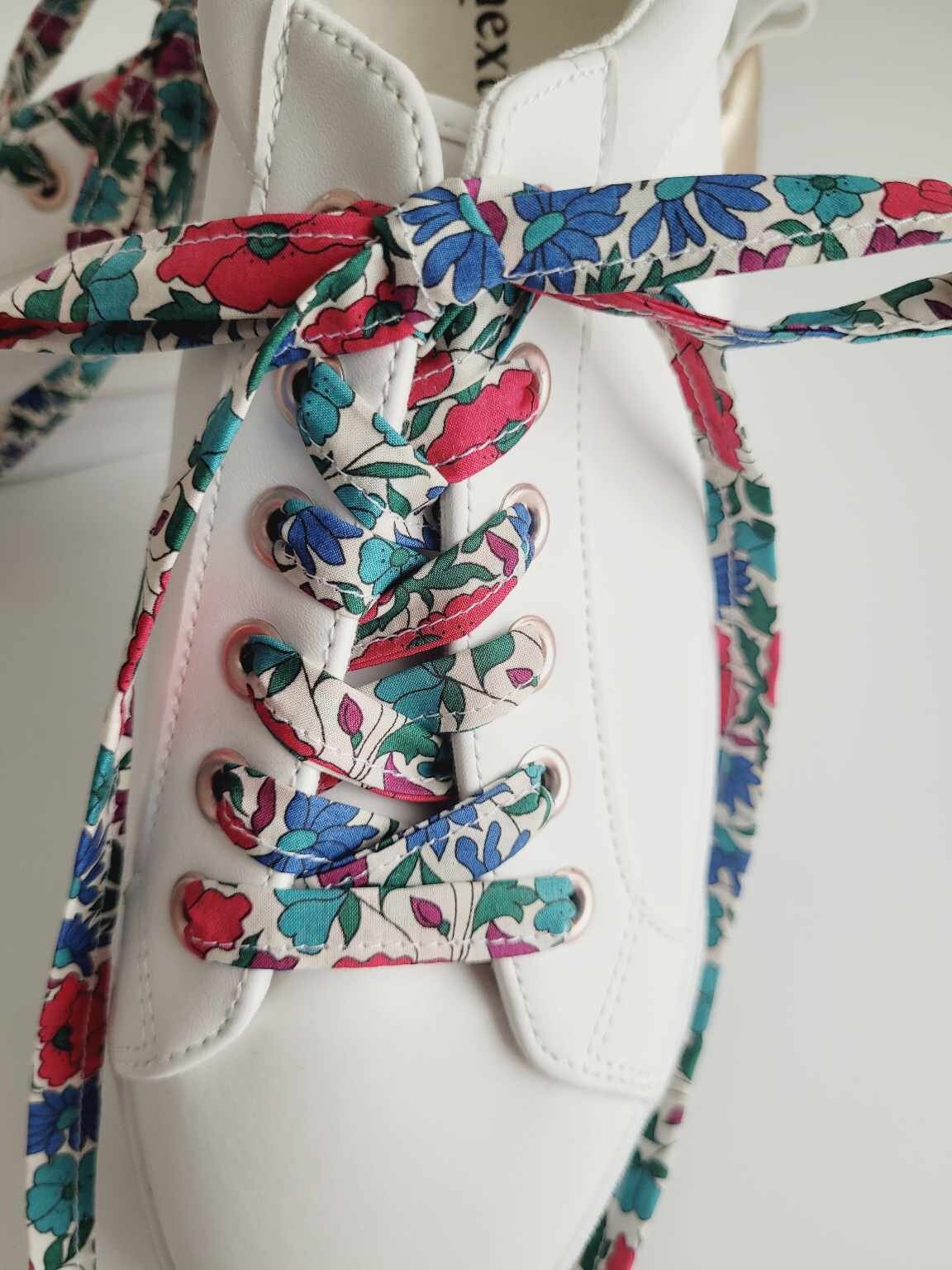 Lacets  fleuri LIBERTY