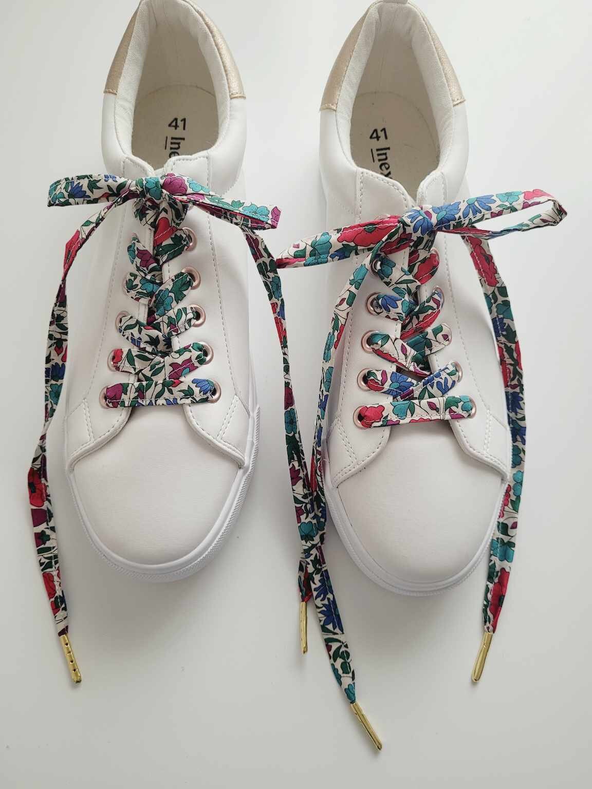 Lacets  fleuri LIBERTY