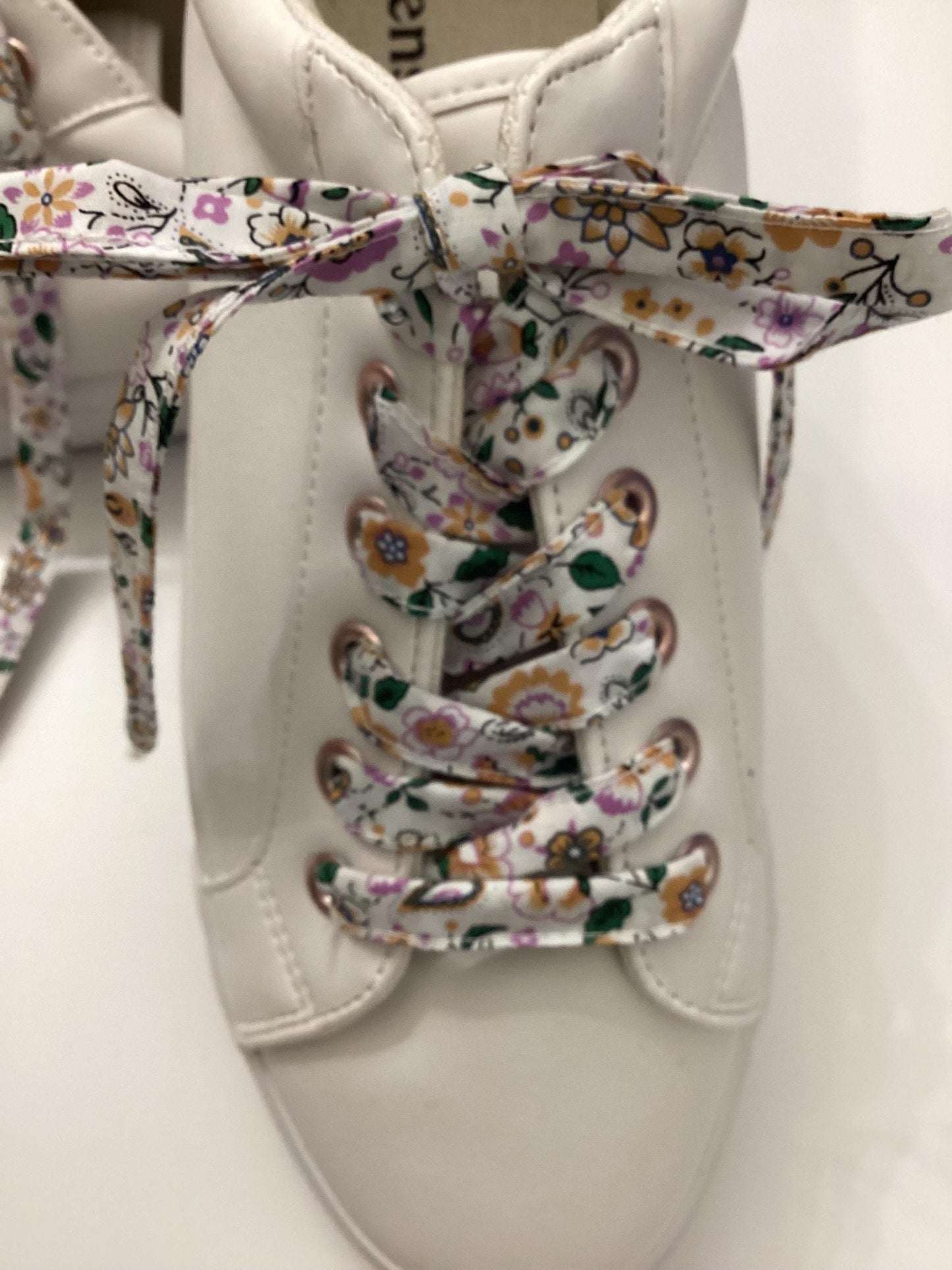 Lacets fleuri viscose