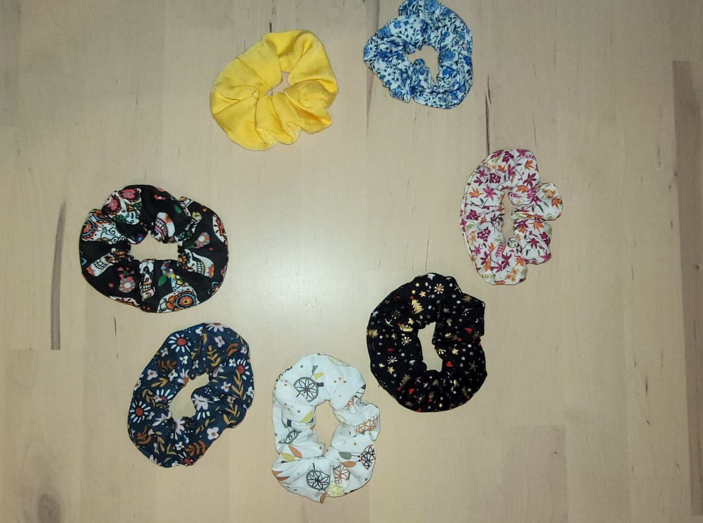 Chouchou attrape-rêves en coton fait main : accessoire de coiffure bohème pour femmes, filles et enfants