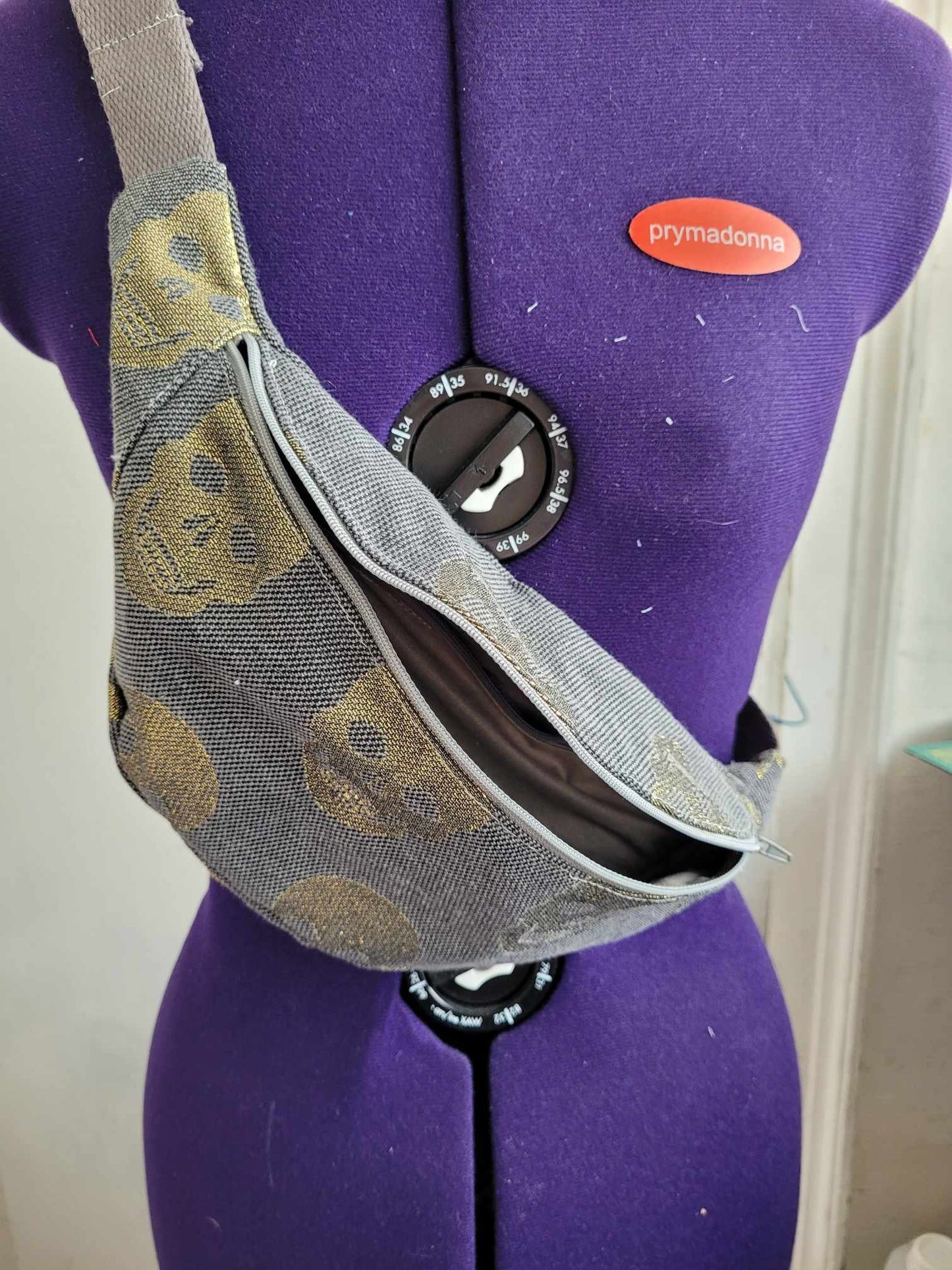 sac banane tête de mort