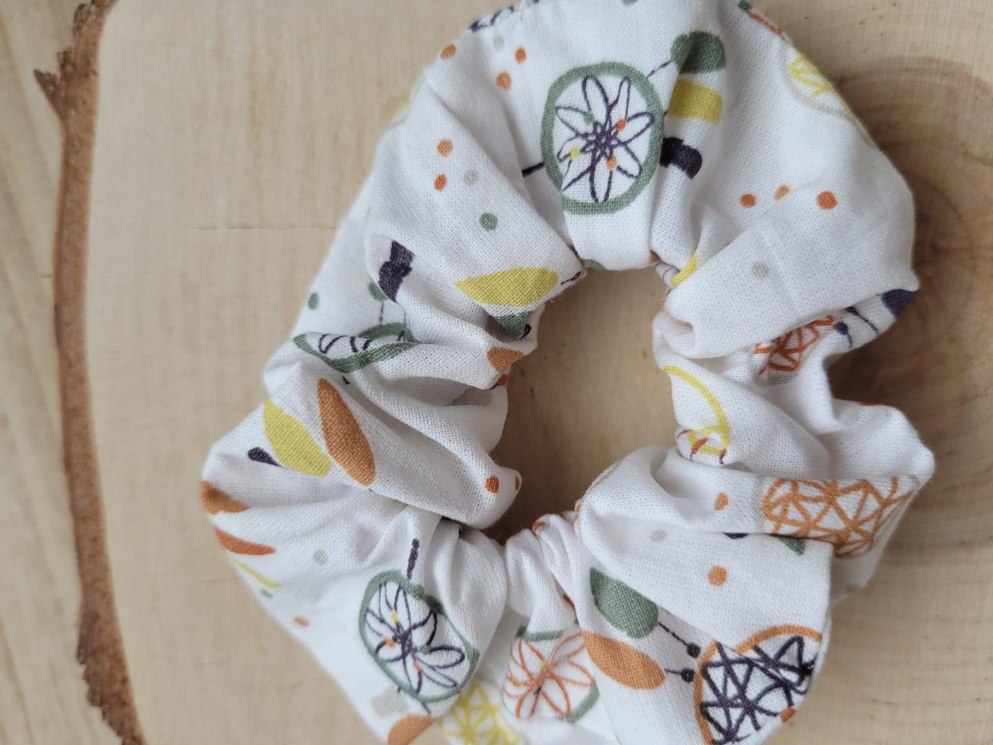 Chouchou attrape-rêves en coton fait main : accessoire de coiffure bohème pour femmes, filles et enfants