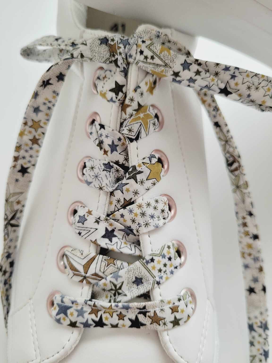 Lacets liberty étoiles