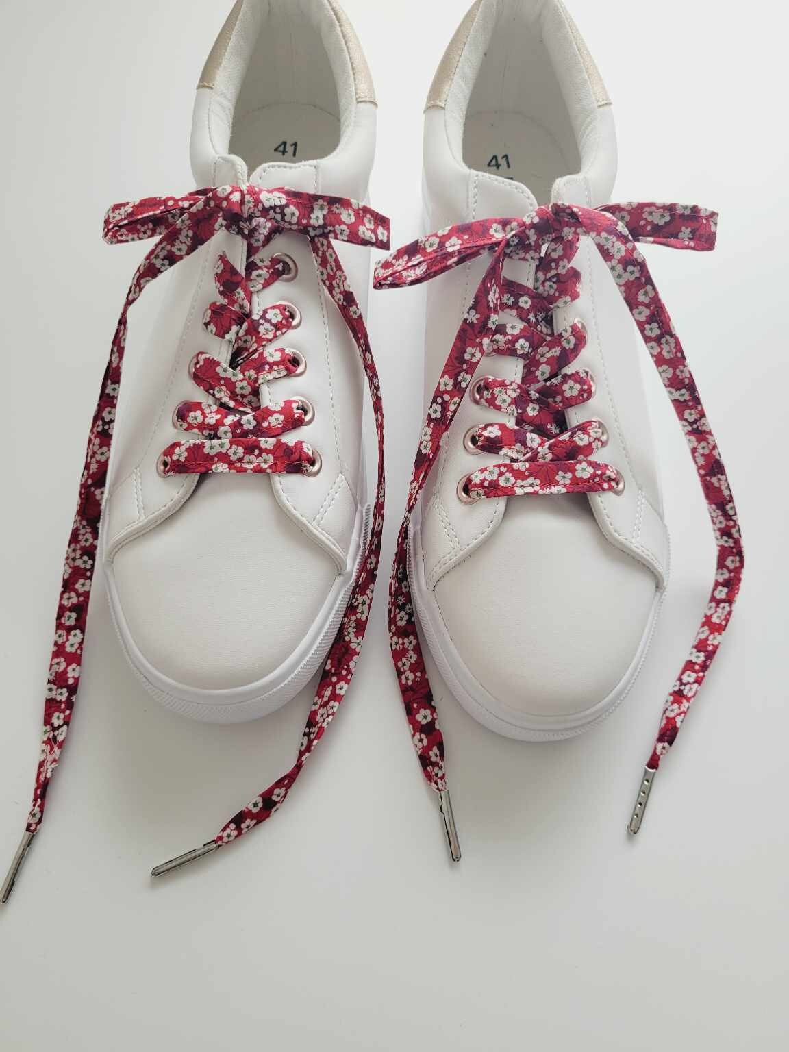 Lacets fleuri liberty Mitsi Val