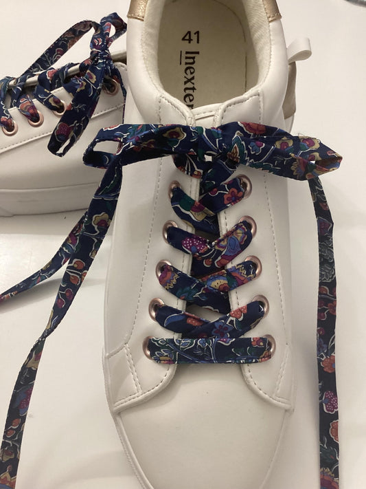 Lacets fleuri liberty en tissu coton