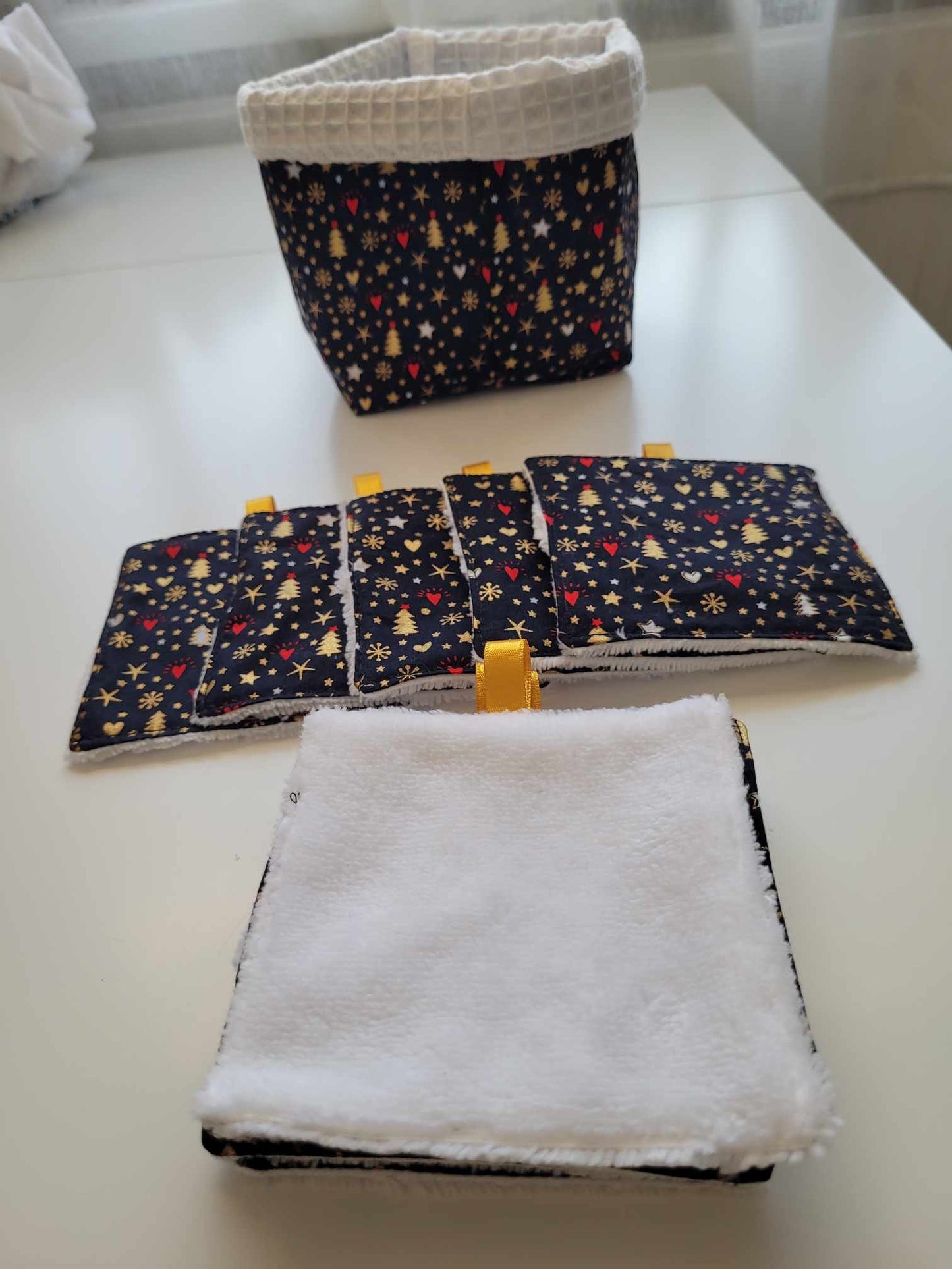 Panier et lingettes Noel