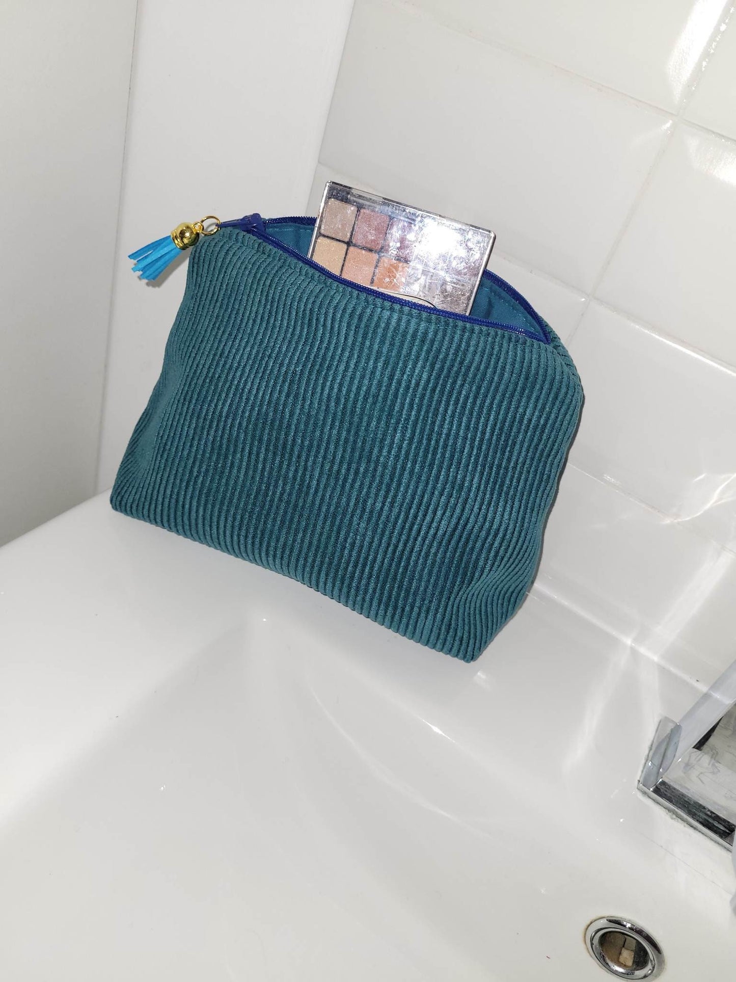 trousse  à maquillage velours