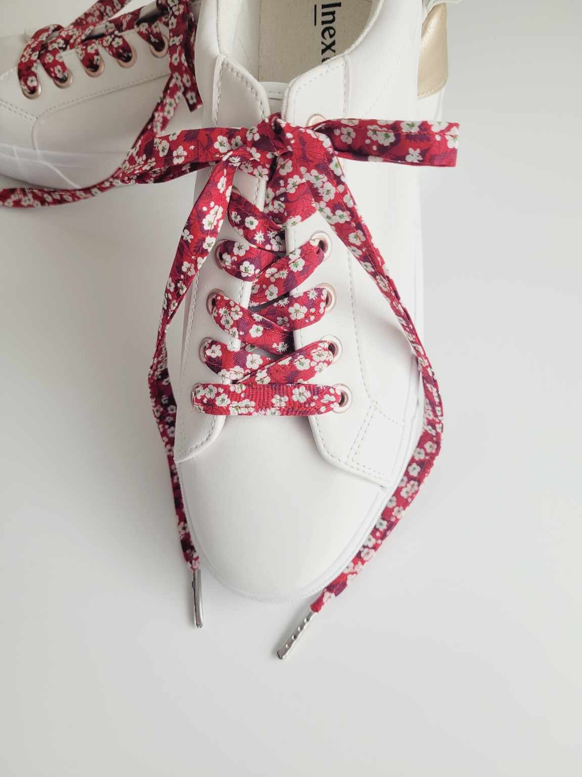 Lacets fleuri liberty Mitsi Val