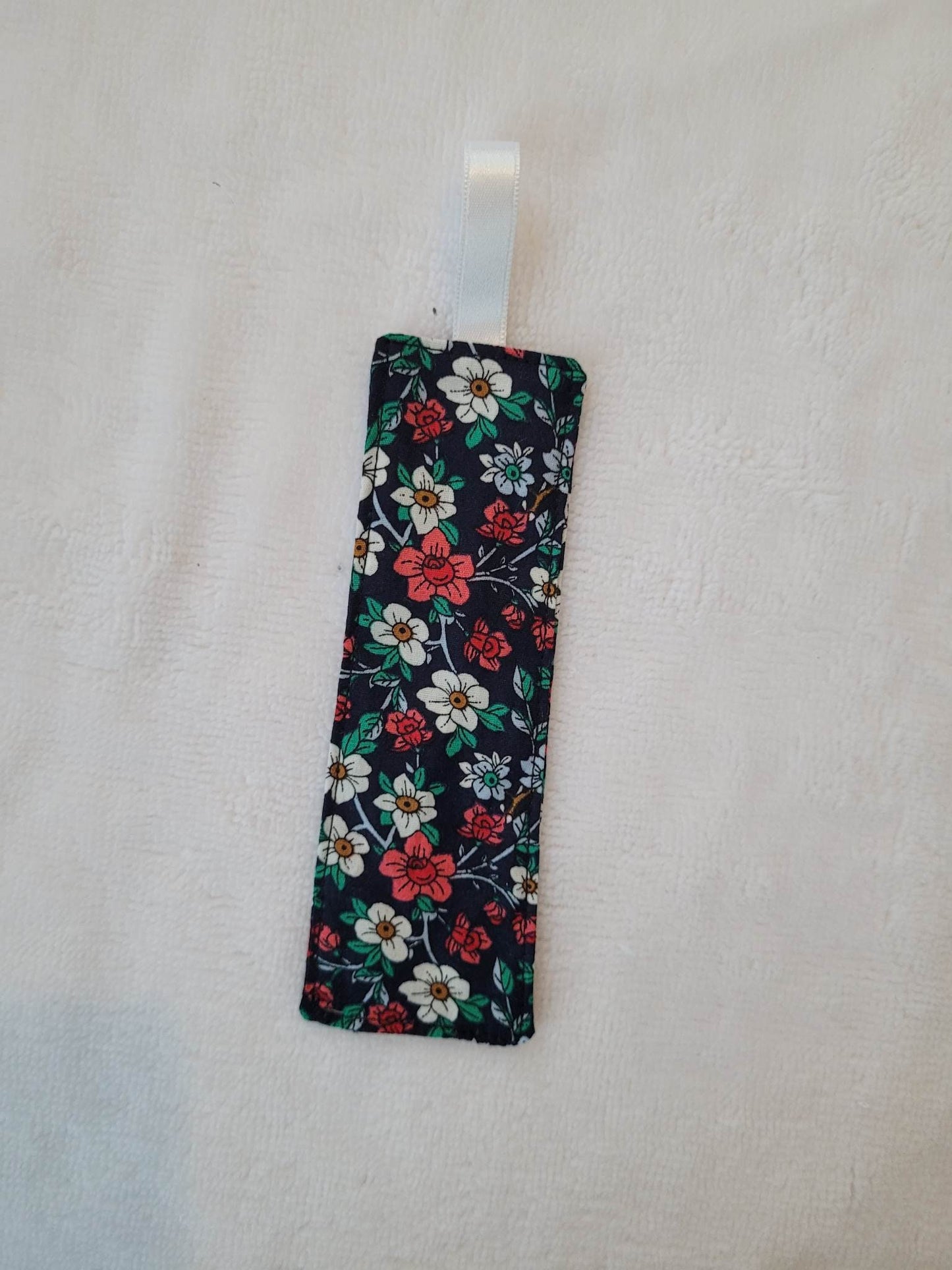 Marque-pages tissu coton bio liberty