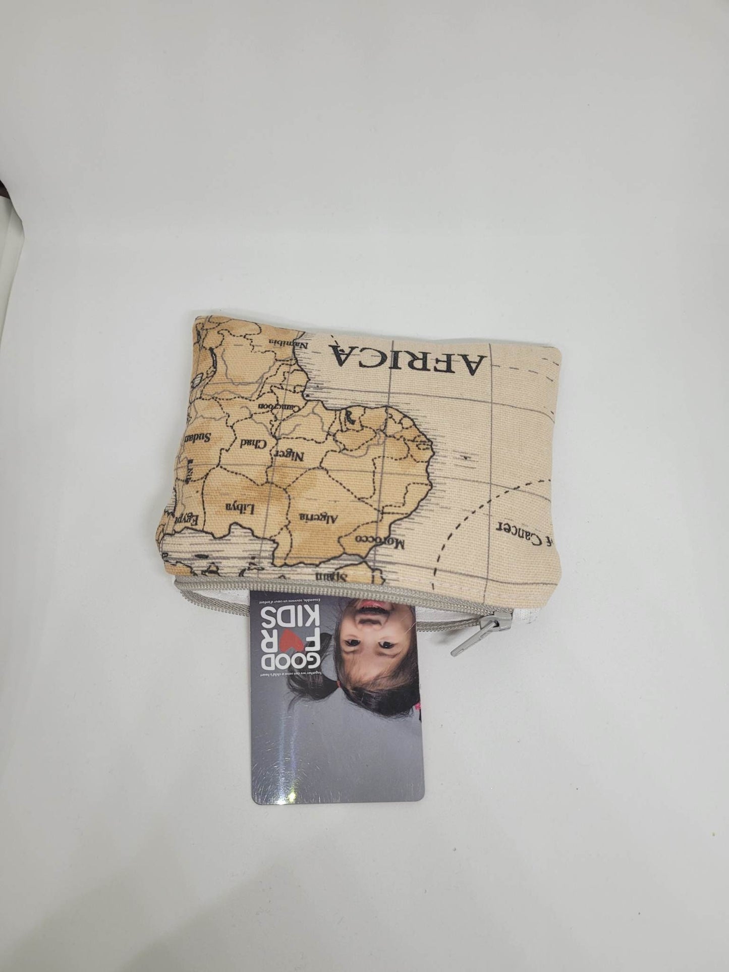 Porte-monnaie tissu coton