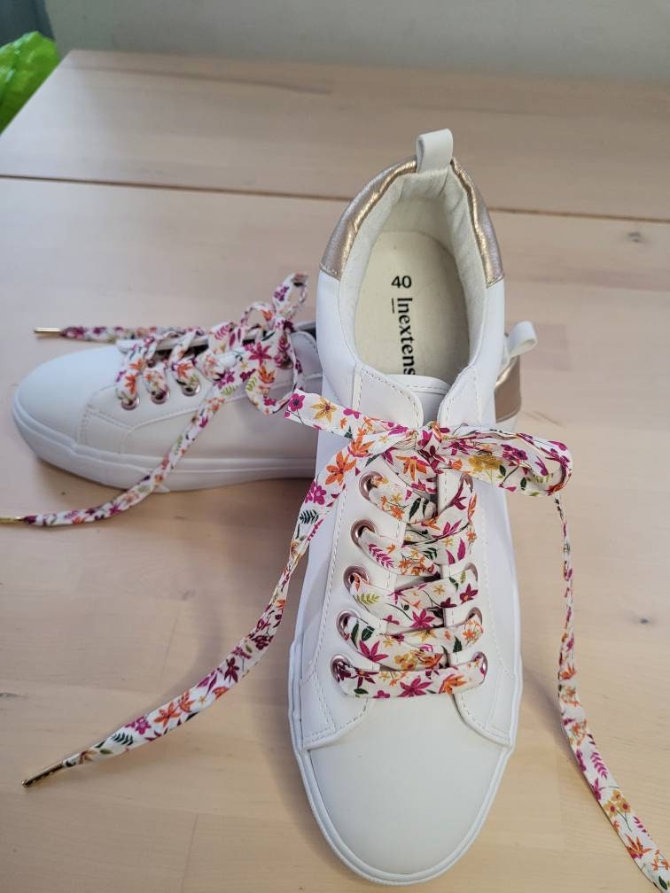 Lacets liberty  en tissu viscose