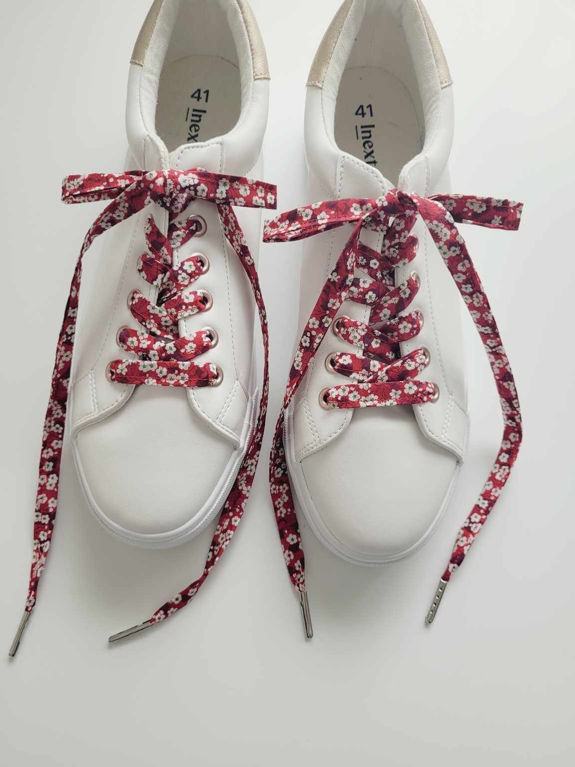 Lacets fleuri liberty Mitsi Val