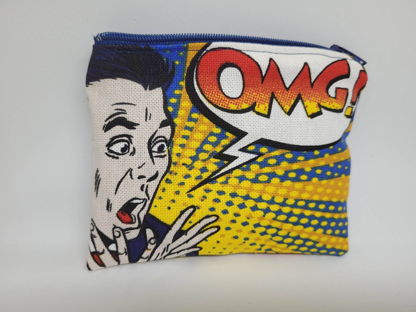 Porte-monnaie en tissu coton