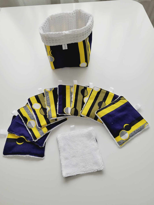 Panier et lingettes wax