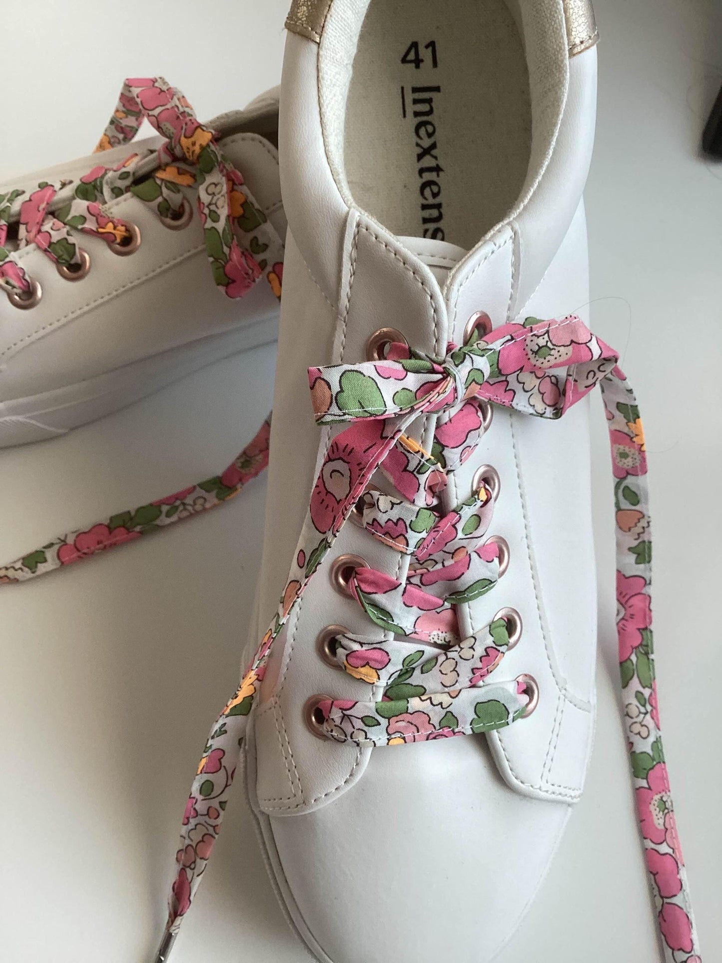 Lacets  fleuri LIBERTY