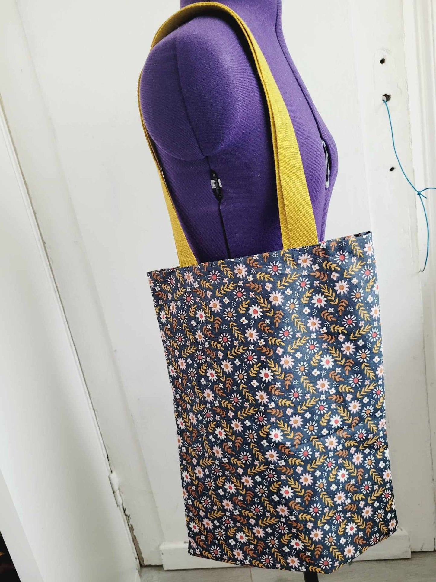 TOTE BAG FLEURI
