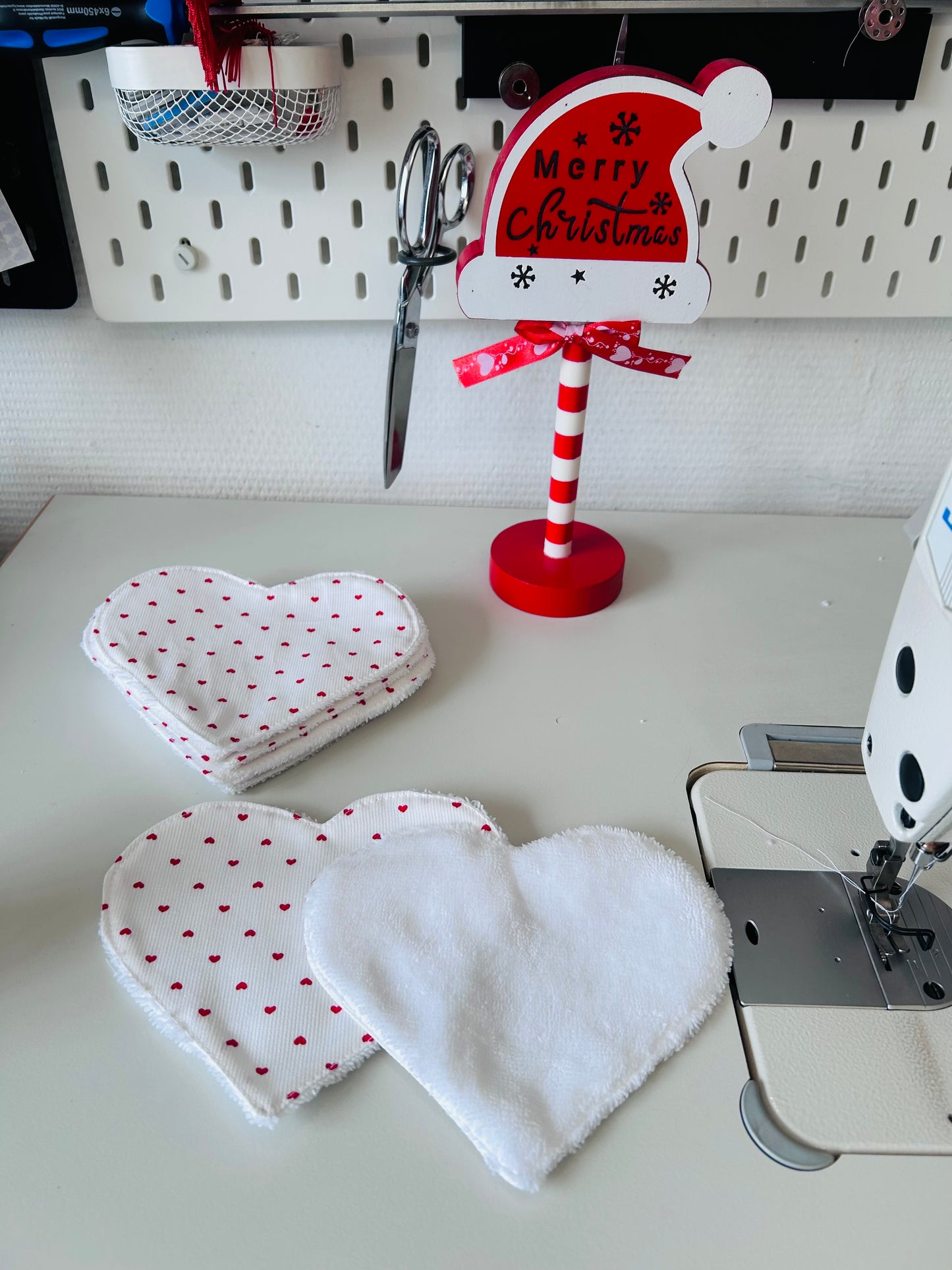 lingette coeur nettoyante en éponge bambou