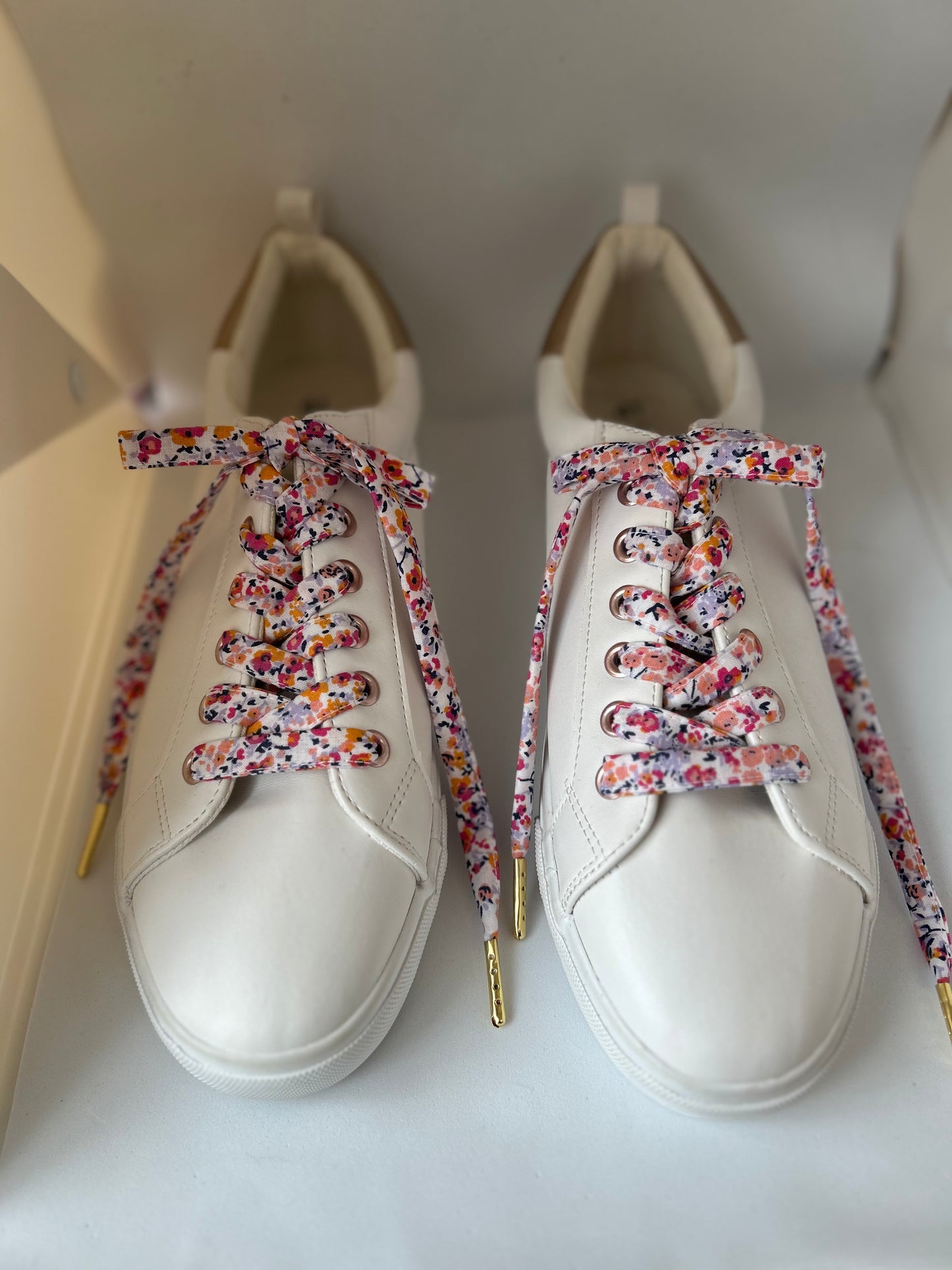 Lacets fleuri coton