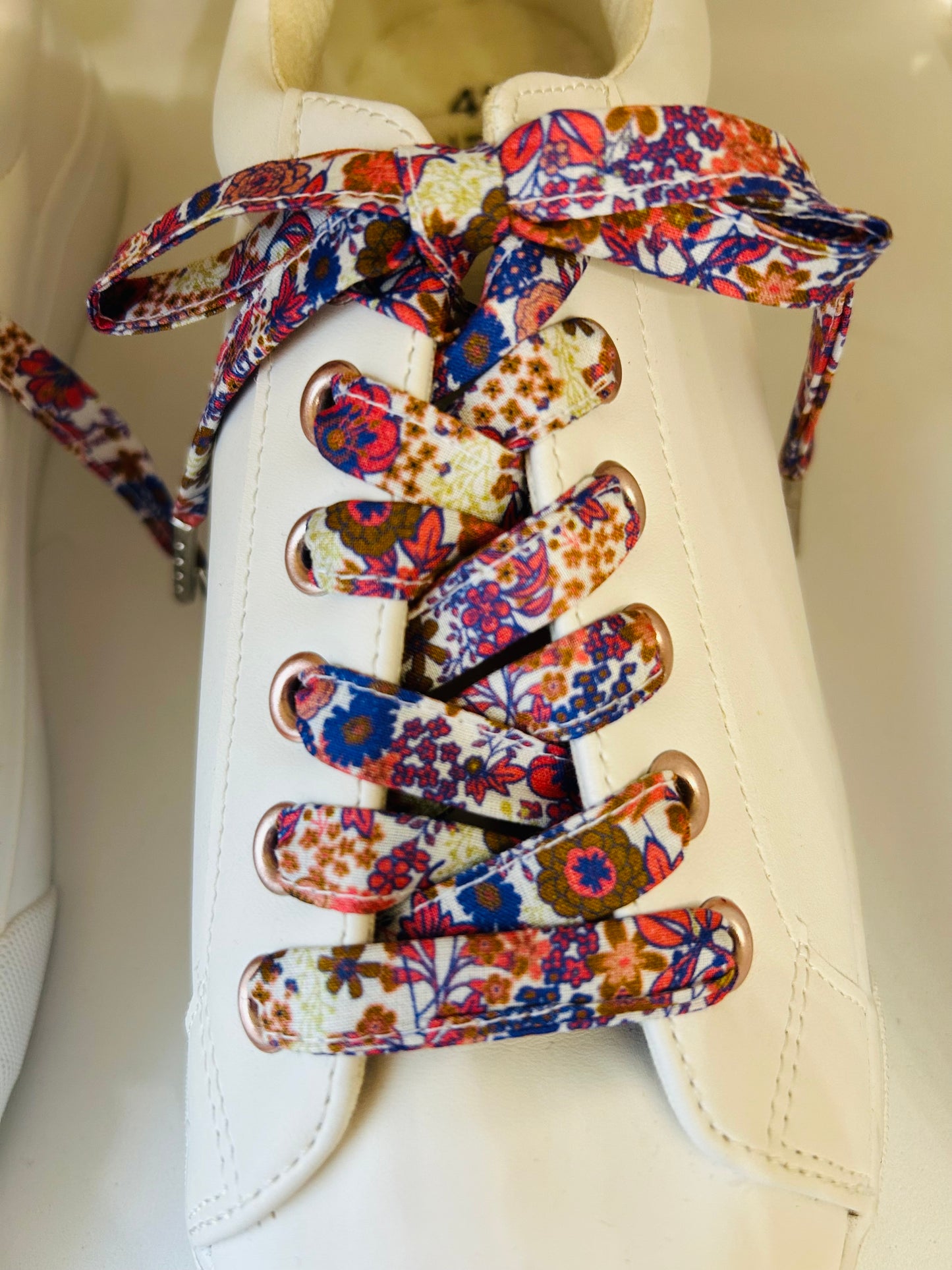 Lacets fleuri coton