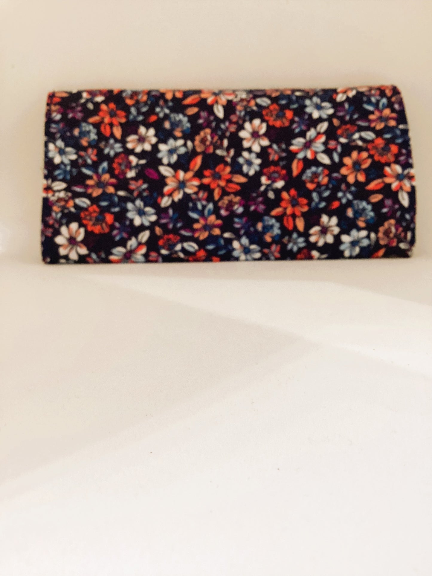 Portefeuille fleuri