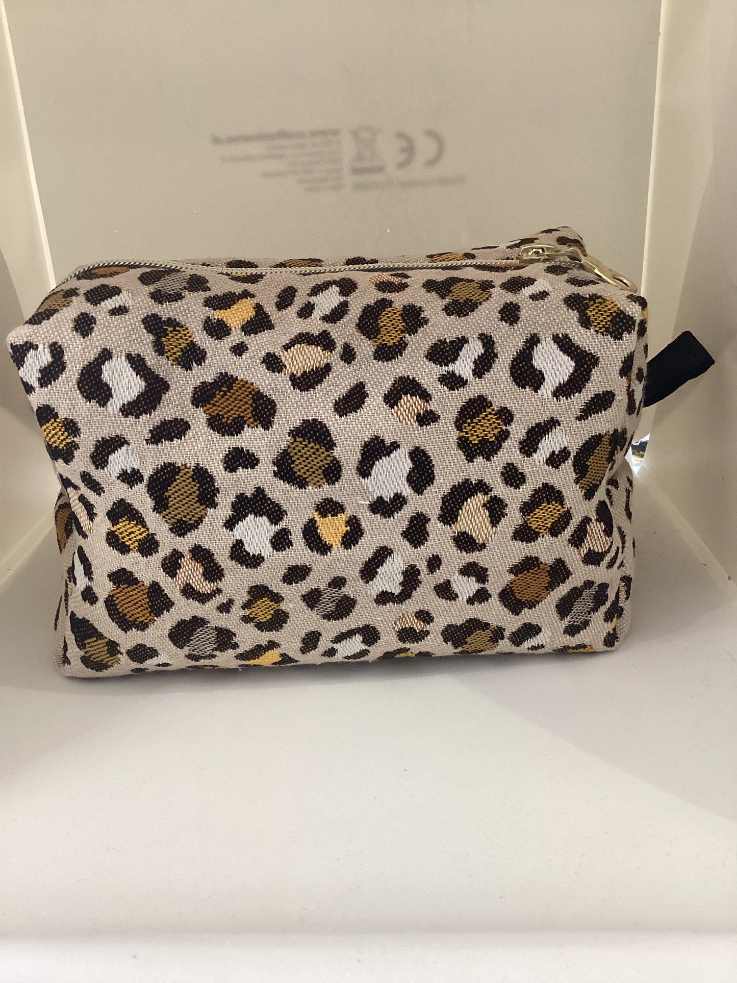 Trousse de toilette léopard
