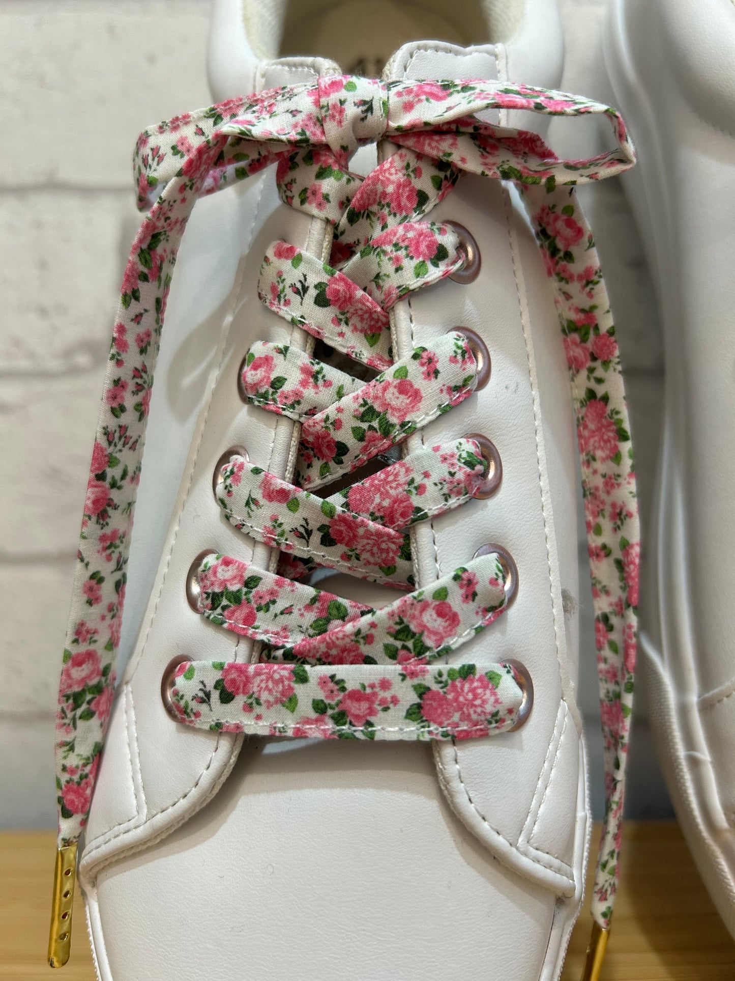 Lacets fleuri fait main , customiser baskets