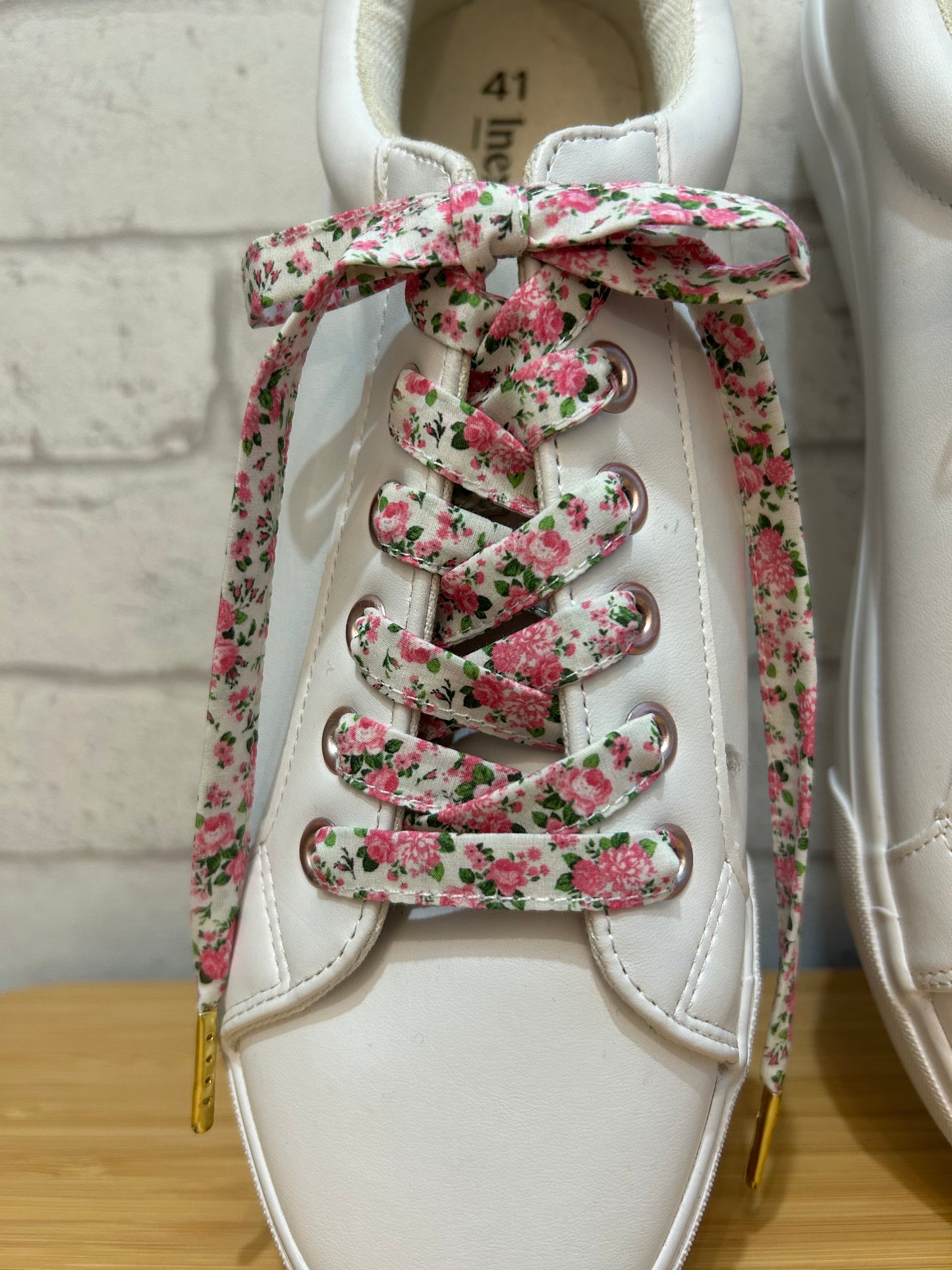 Lacets fleuri fait main , customiser baskets