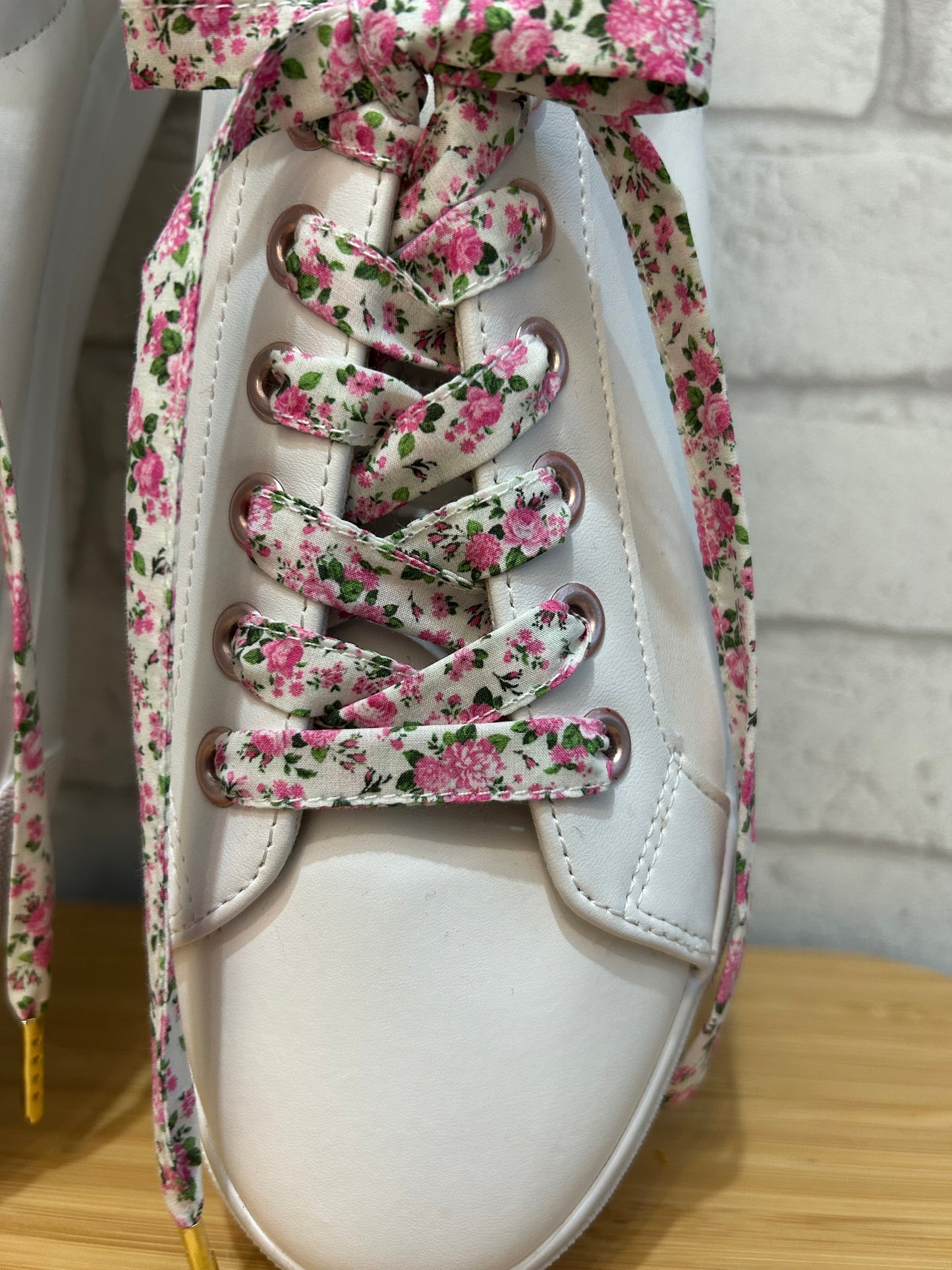 Lacets fleuri fait main , customiser baskets