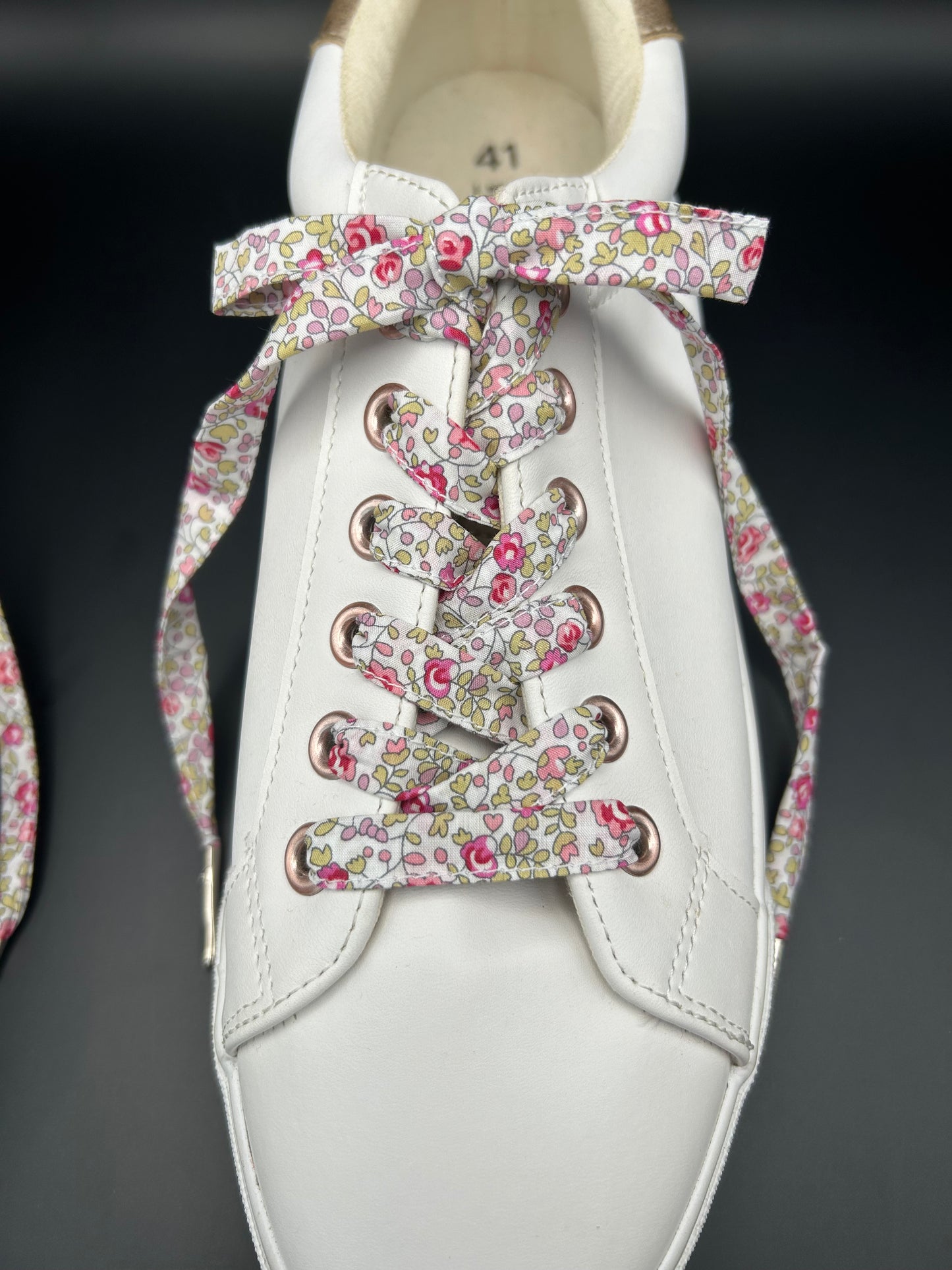 Lacets fleuris Liberty pour baskets – Lacets originaux motif floral – Accessoire customisation sneakers (Copie)