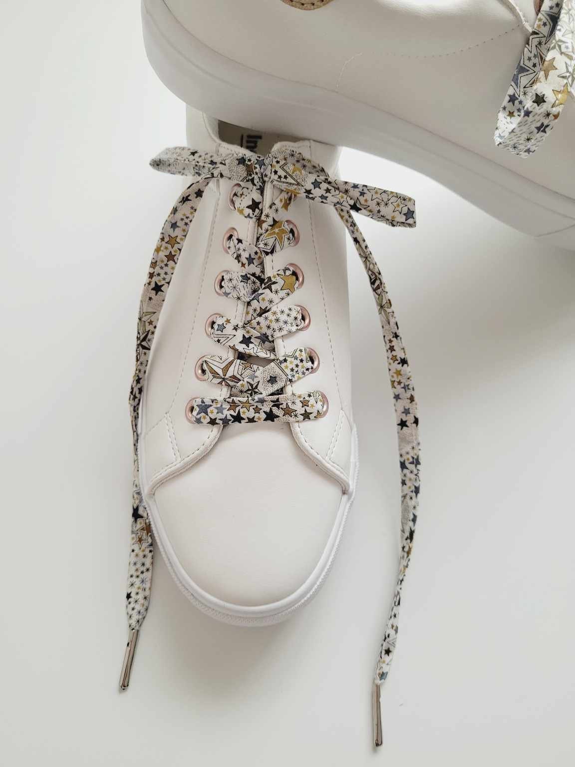 Lacets liberty étoiles