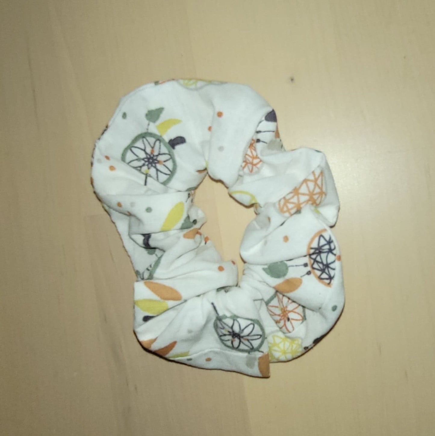 Chouchou attrape-rêves en coton fait main : accessoire de coiffure bohème pour femmes, filles et enfants