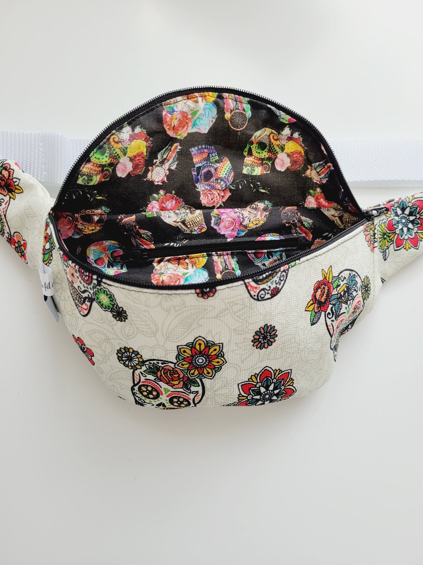 Sac banane tête de mort