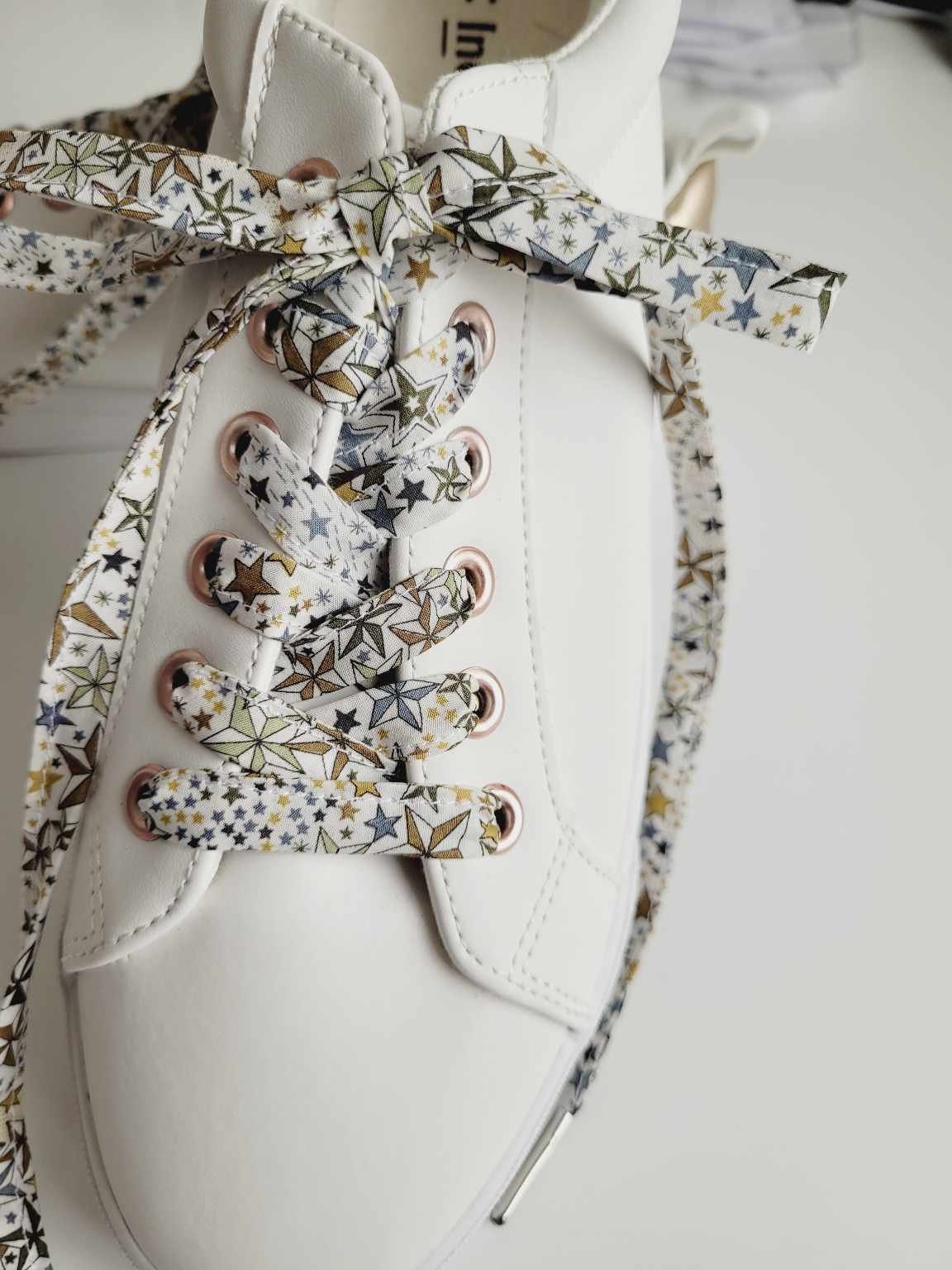 Lacets liberty étoiles