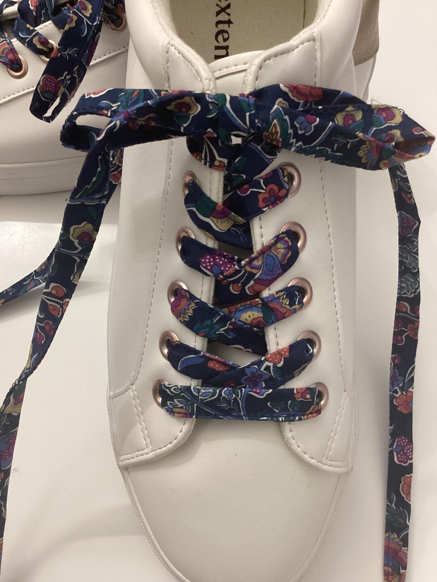 Lacets fleuri liberty en tissu coton