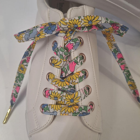 Lacets  fleuri LIBERTY