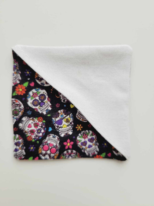 Marque-pages triangle tête de mort