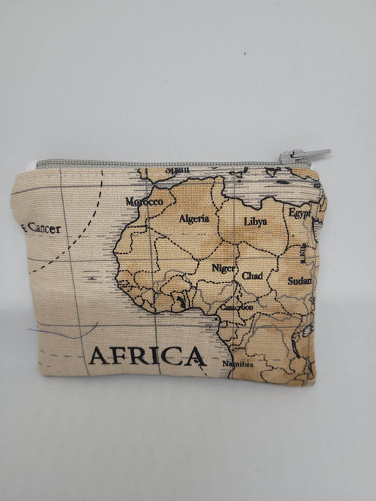 Porte-monnaie tissu coton