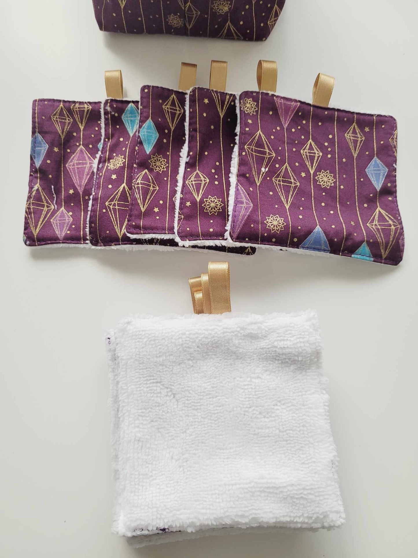 Panier et lingettes lavable NOEL