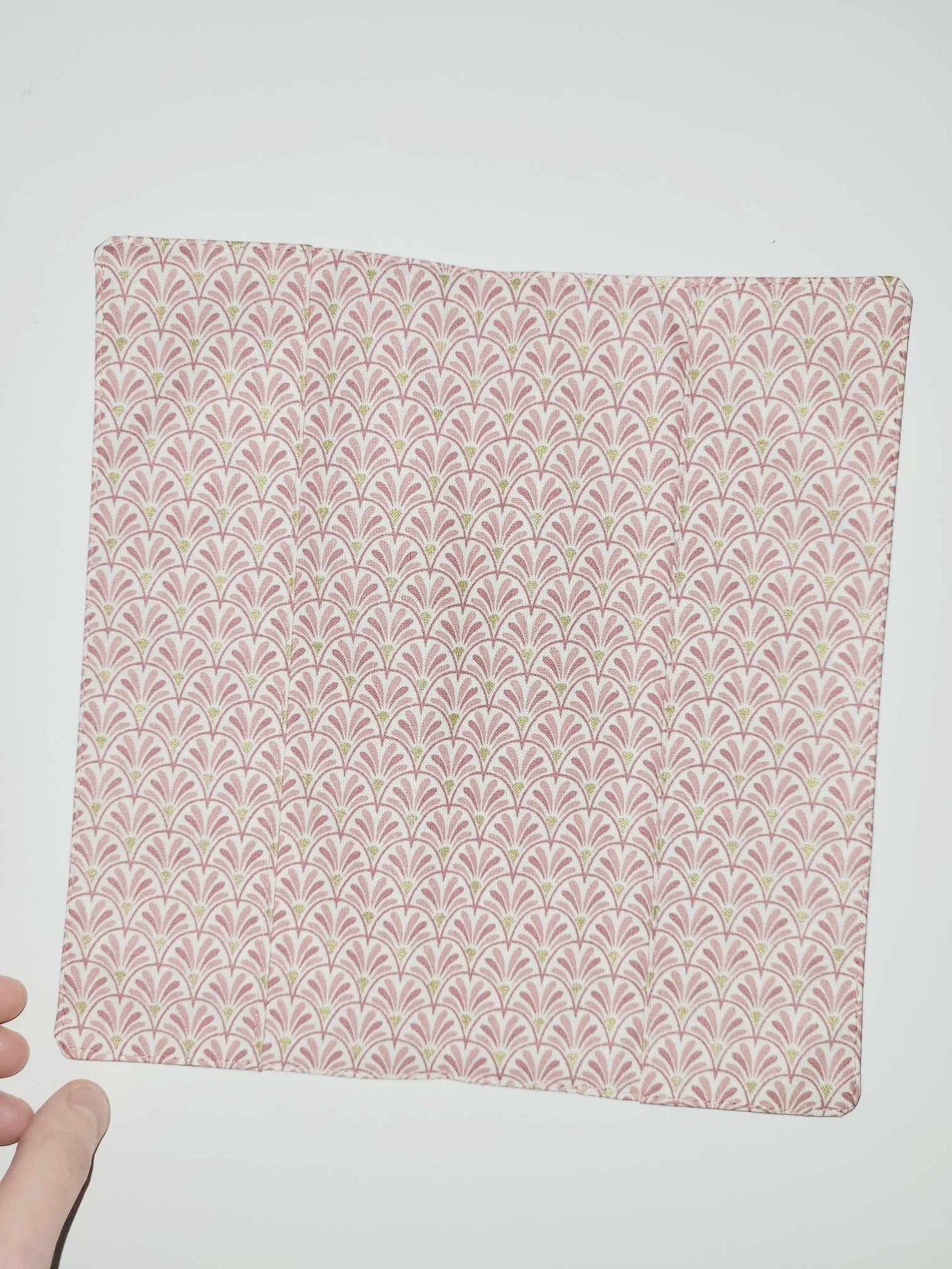 Protège livret de famille en tissu coton japonais