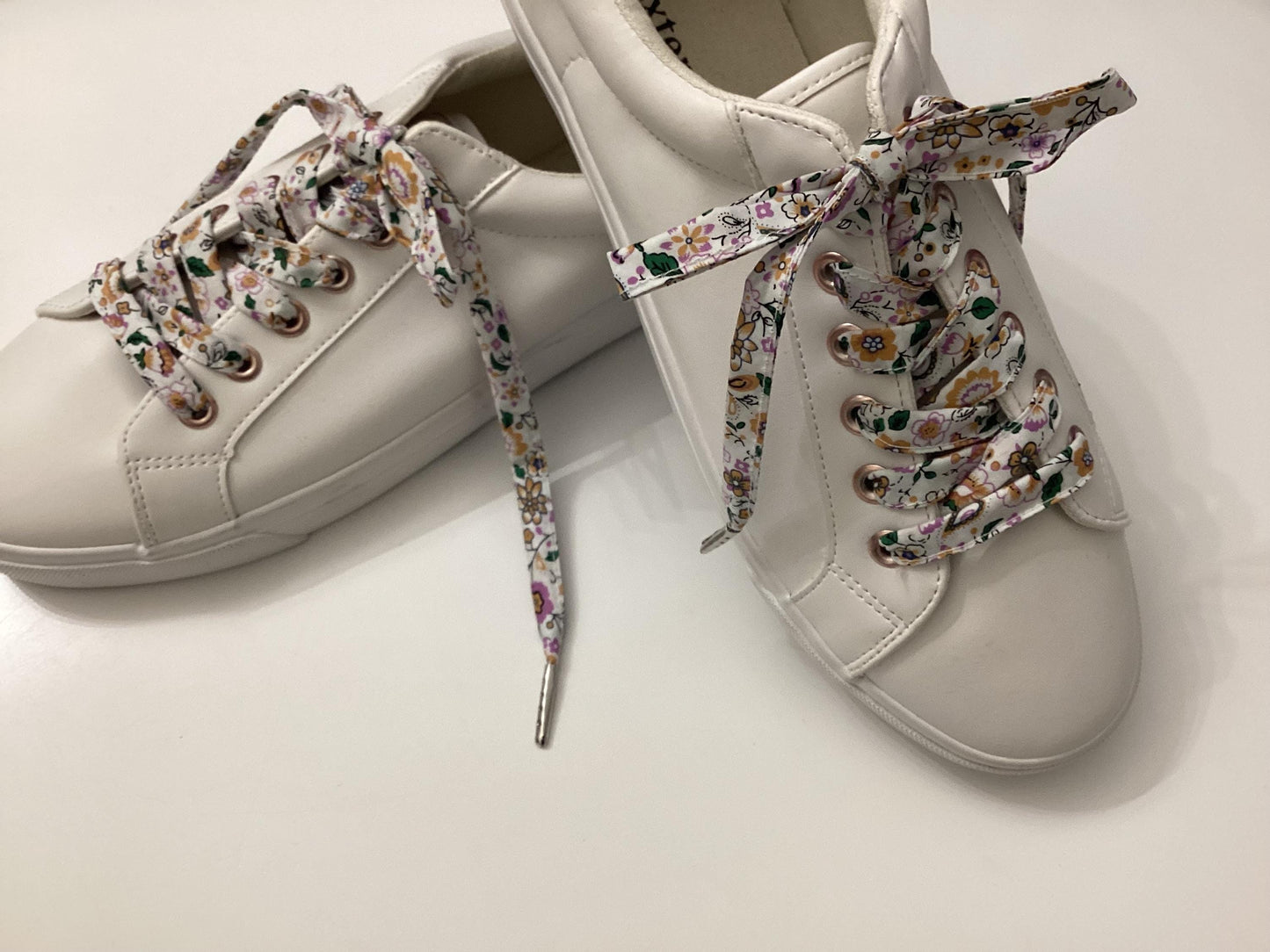 Lacets fleuri viscose