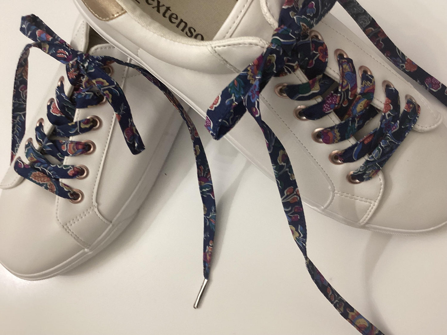 Lacets fleuri liberty en tissu coton